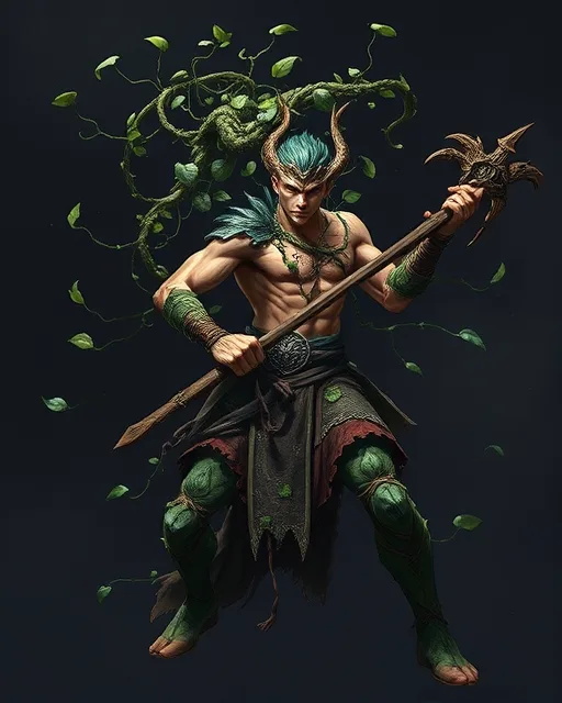 Portrait of Ashleaf Druid