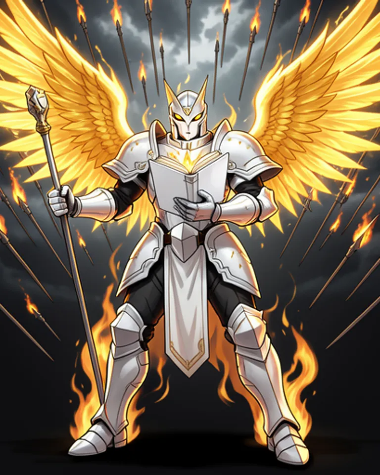 Portrait of Divine Mage