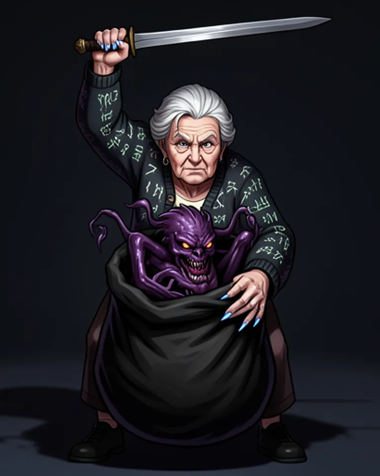 Portrait of Aunt Maevis - Harvestor Of Souls