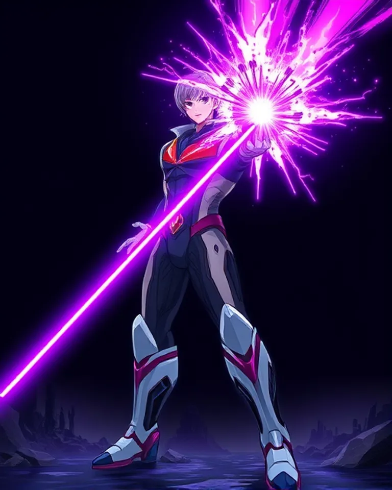 Portrait of Plasma Ray