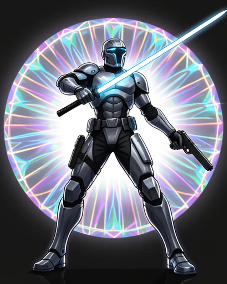 Portrait of Kaleidos lightsaber splitter