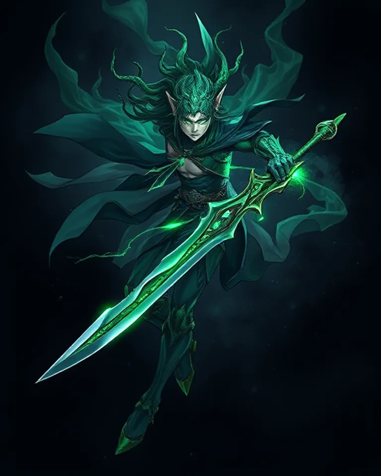 Portrait of Elvarius SongBlade