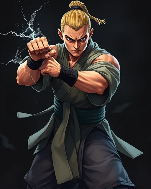 Portrait of Thunder Monk