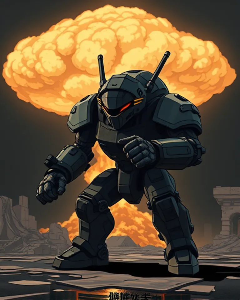 Portrait of Nuclear Bomb Carrier