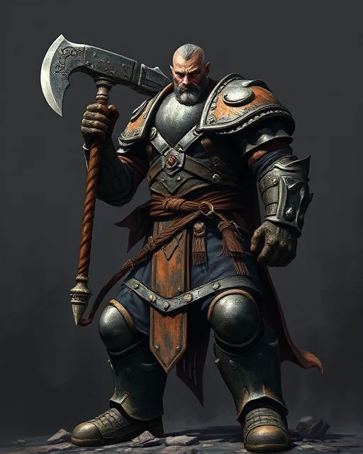 Portrait of Iron Berserker