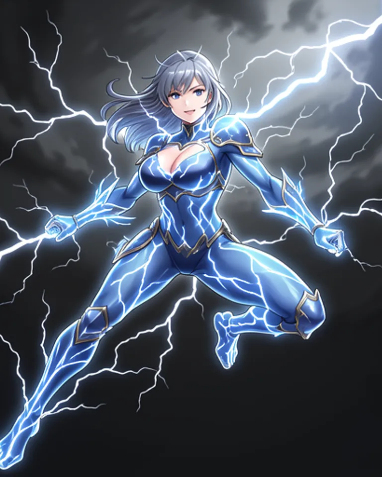 Portrait of Lightning Lightning Lightning