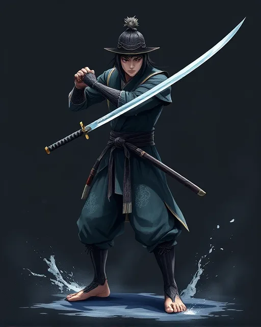 Portrait of Frost Samurai
