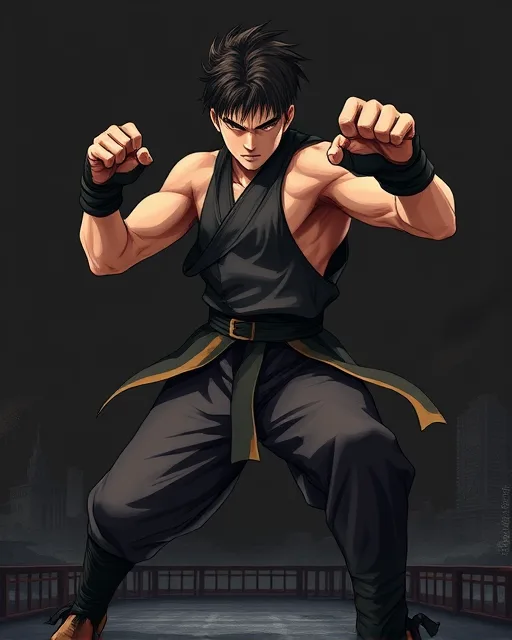 Portrait of Thunder Fighter