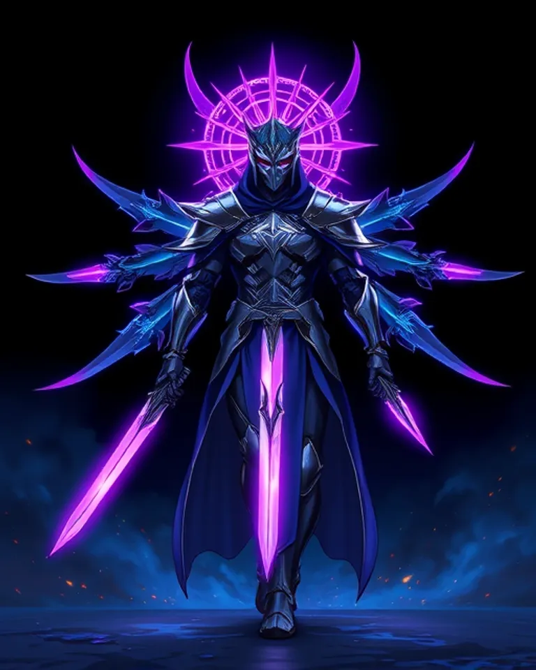 Portrait of Divine Swordsman Zephyr