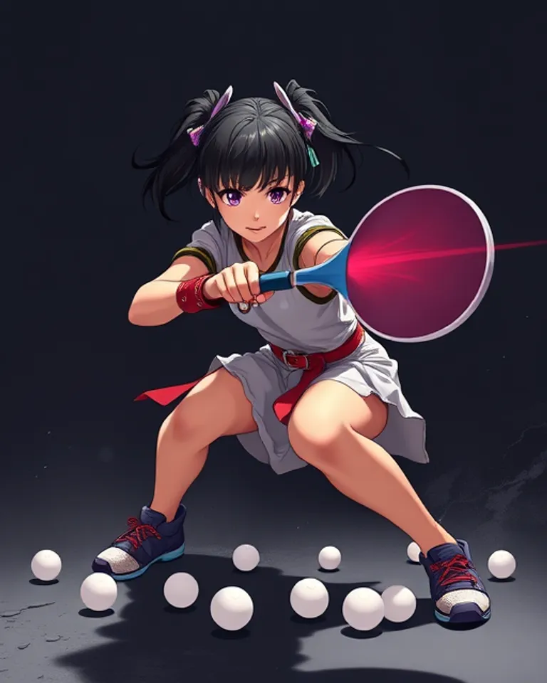 Portrait of Ping pong