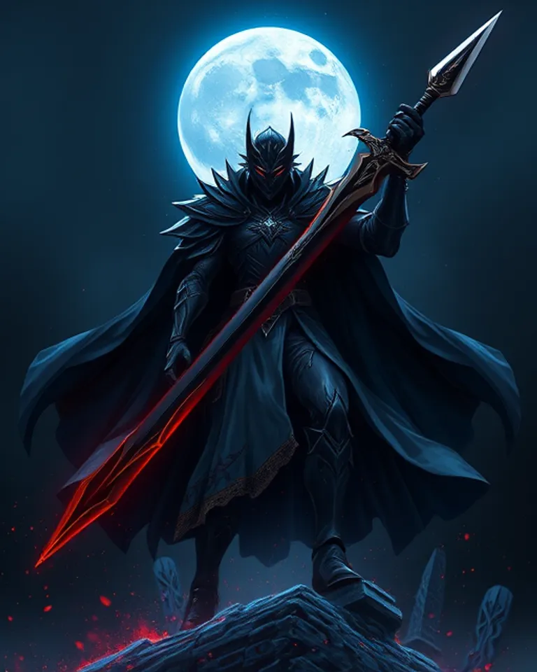 Portrait of Kael, The Dark