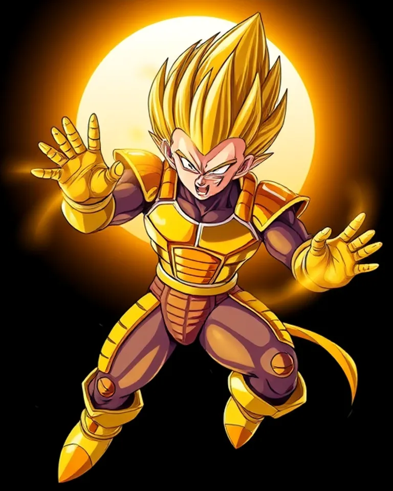 Portrait of Vegeta
