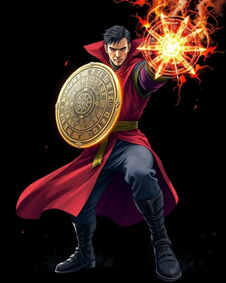 Portrait of Doctor Strange, Sorcerer Supreme
