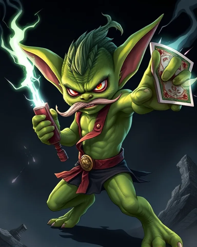 Portrait of Gilbert the Goblin