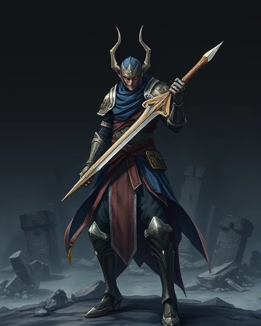 Portrait of Bitter Warrior