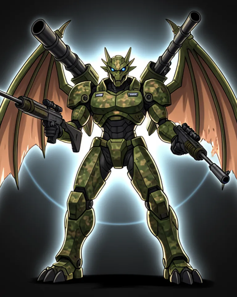 Portrait of Mecha Sniper King