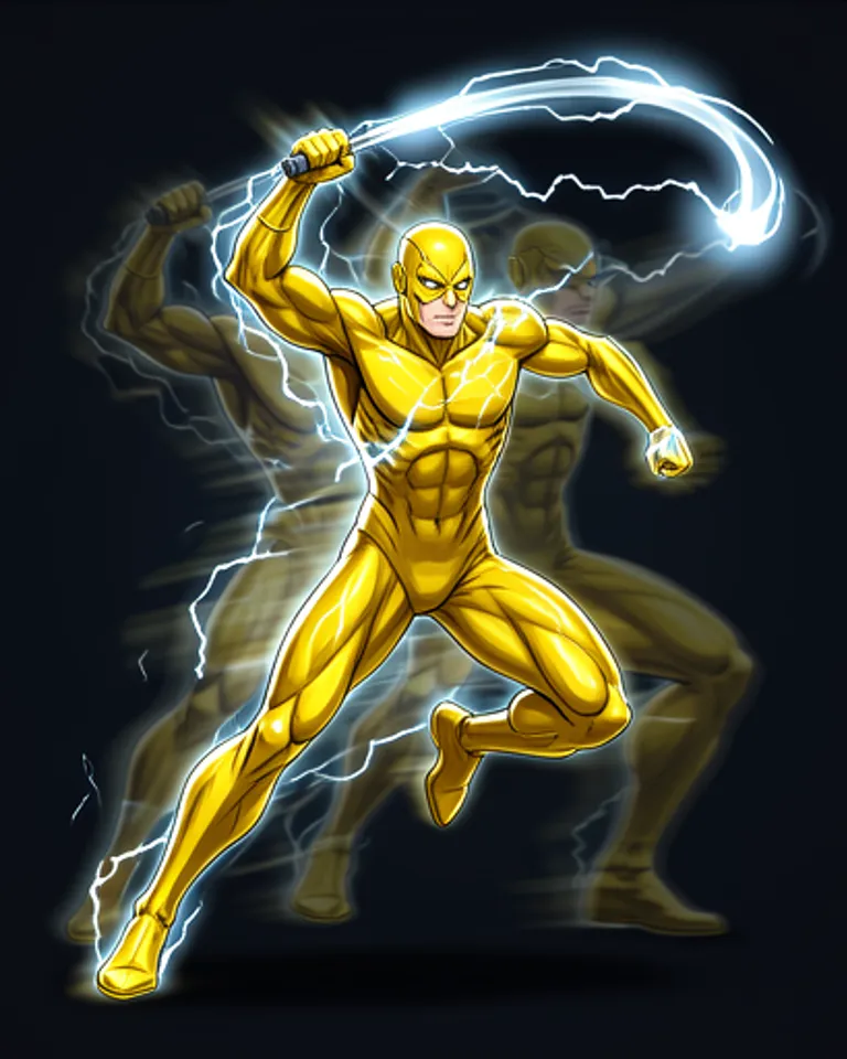 Portrait of Professor Zoom, Reverse Flash