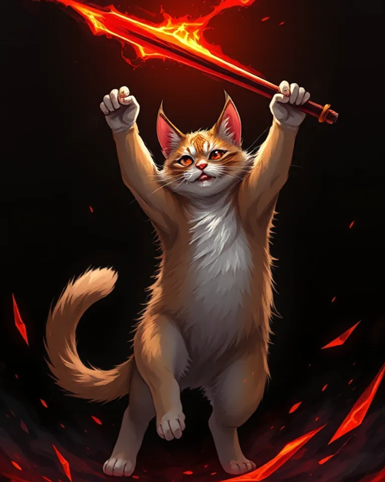 Portrait of Hell's Housecat 