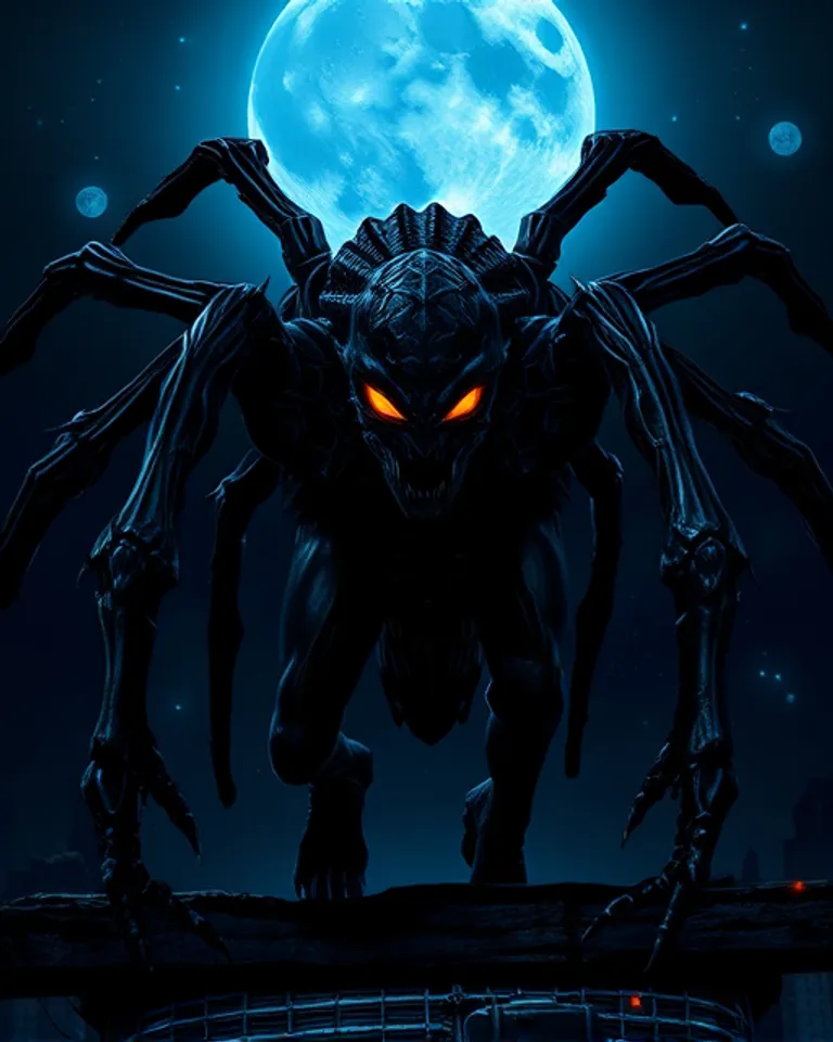 Portrait of The Black Harvester