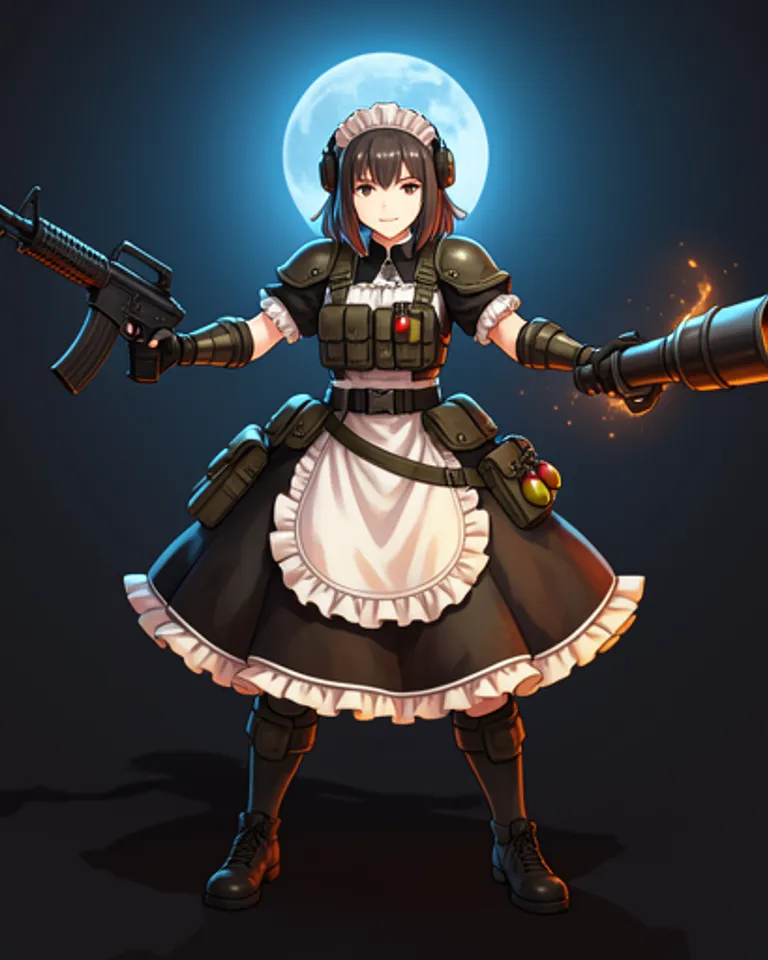 Portrait of Warzone Maid