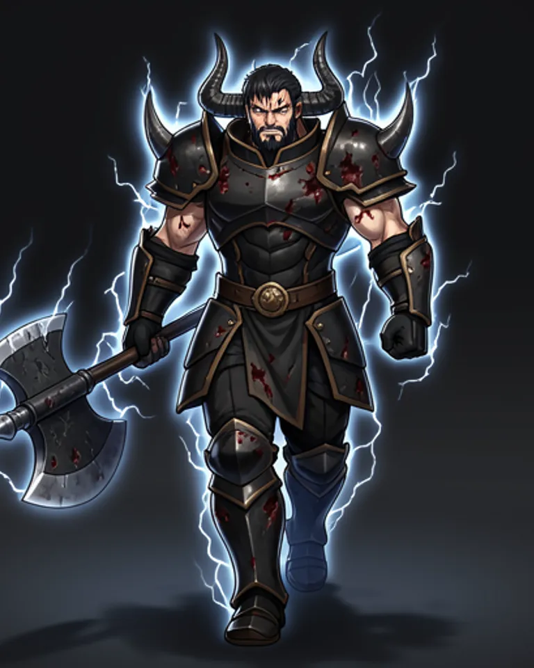 Portrait of Thunder Warlord