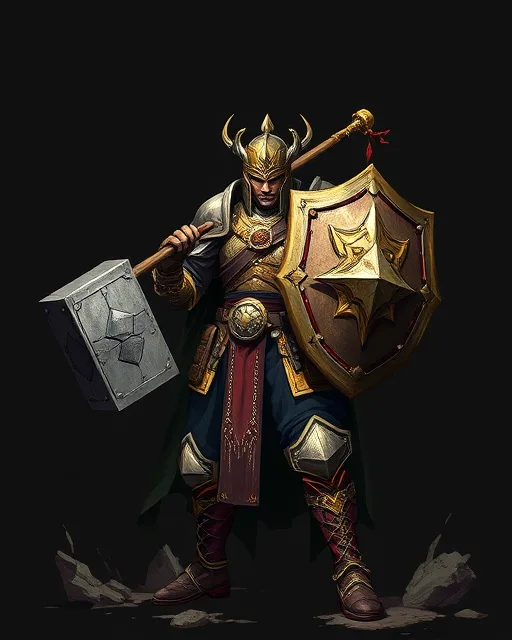 Portrait of Forsaken Paladin