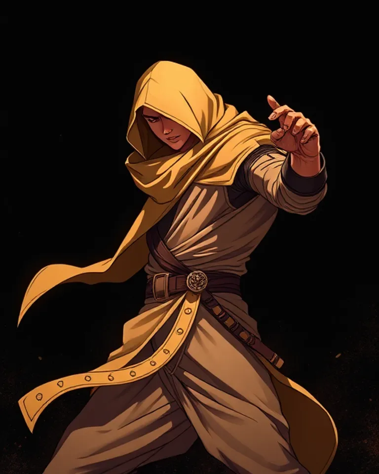 Portrait of Rashad of the sands