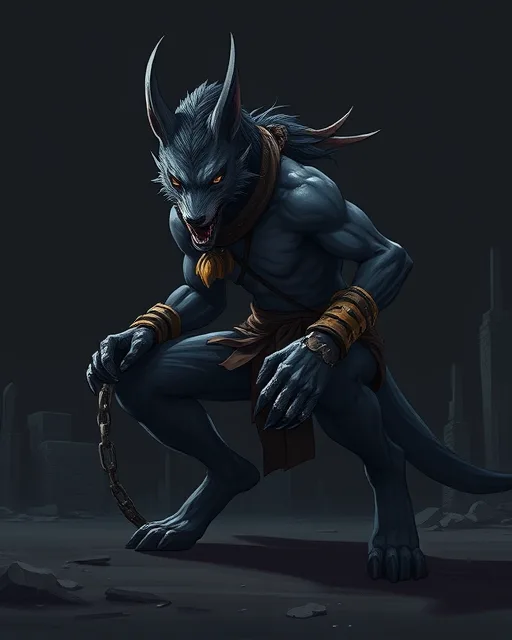 Portrait of Wild Skinwalker