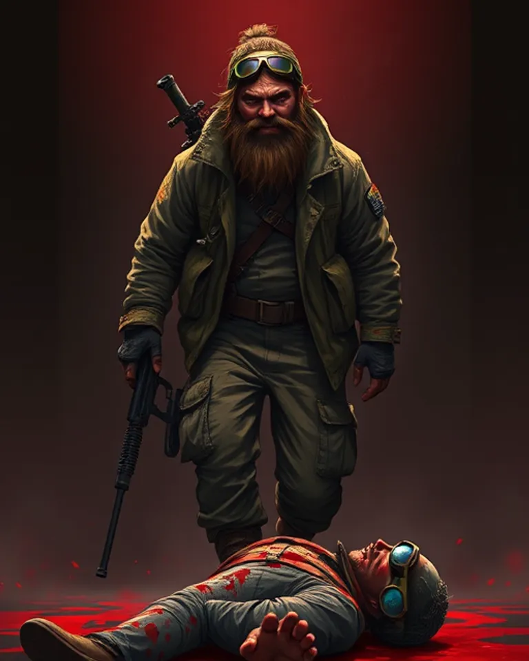Portrait of Krog Huntmenn