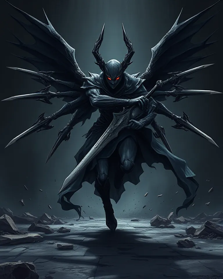 Portrait of Corrupted Seraphim 