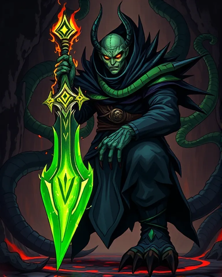 Portrait of GreeNa, Fateslayer