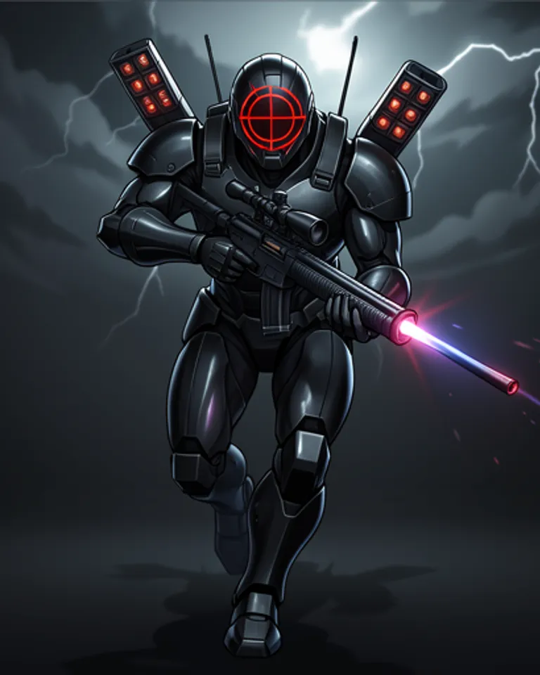 Portrait of All-Seeing Hunter