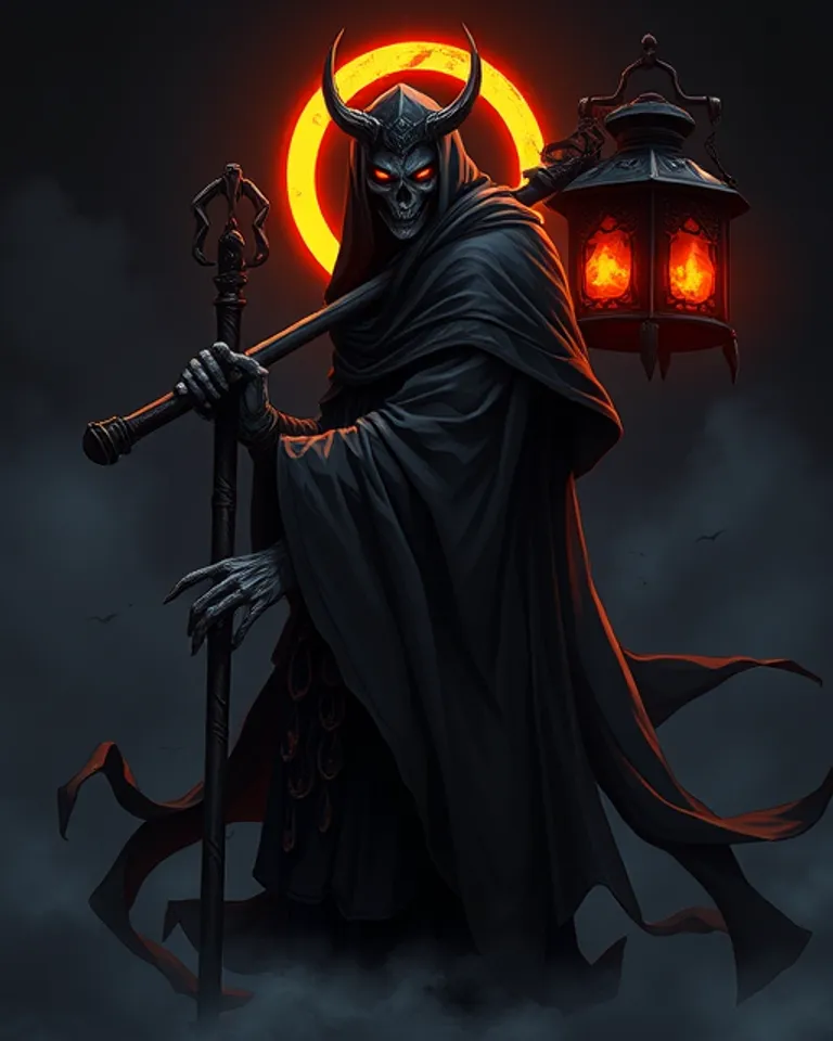 Portrait of The Lantern Revenant
