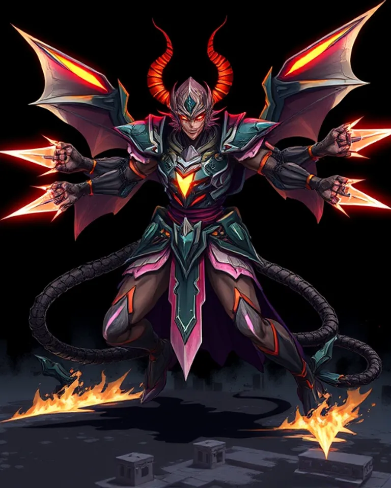 Portrait of Quantum Eldritch Phase God