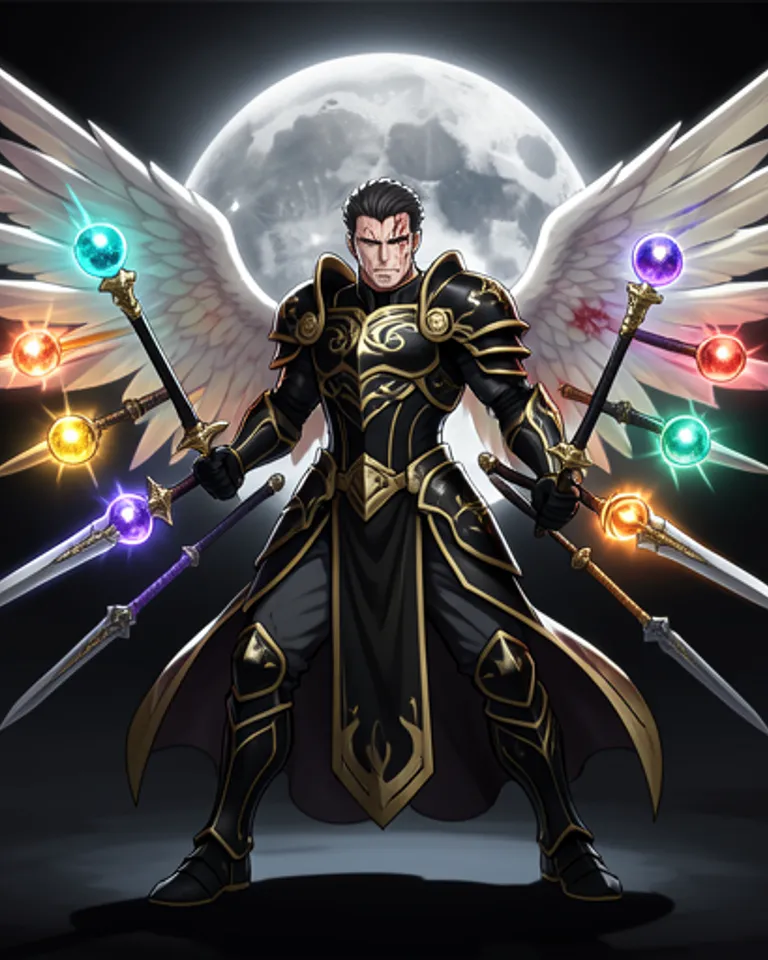 Portrait of The Prismatic Emperor