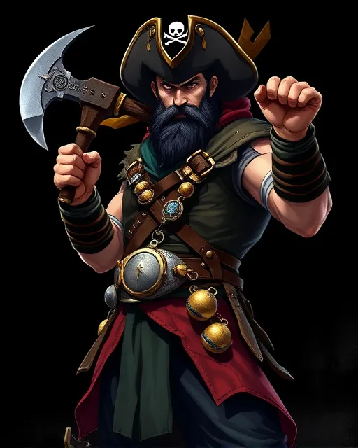 Portrait of Iron Buccaneer