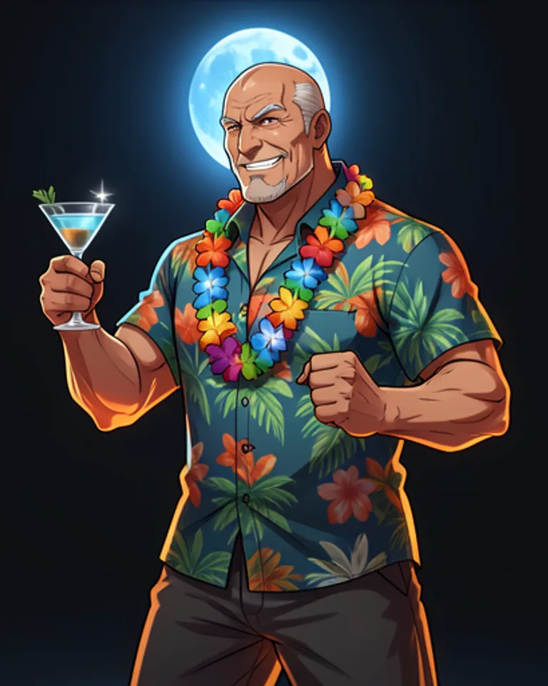 Portrait of Retired Godkiller Returned