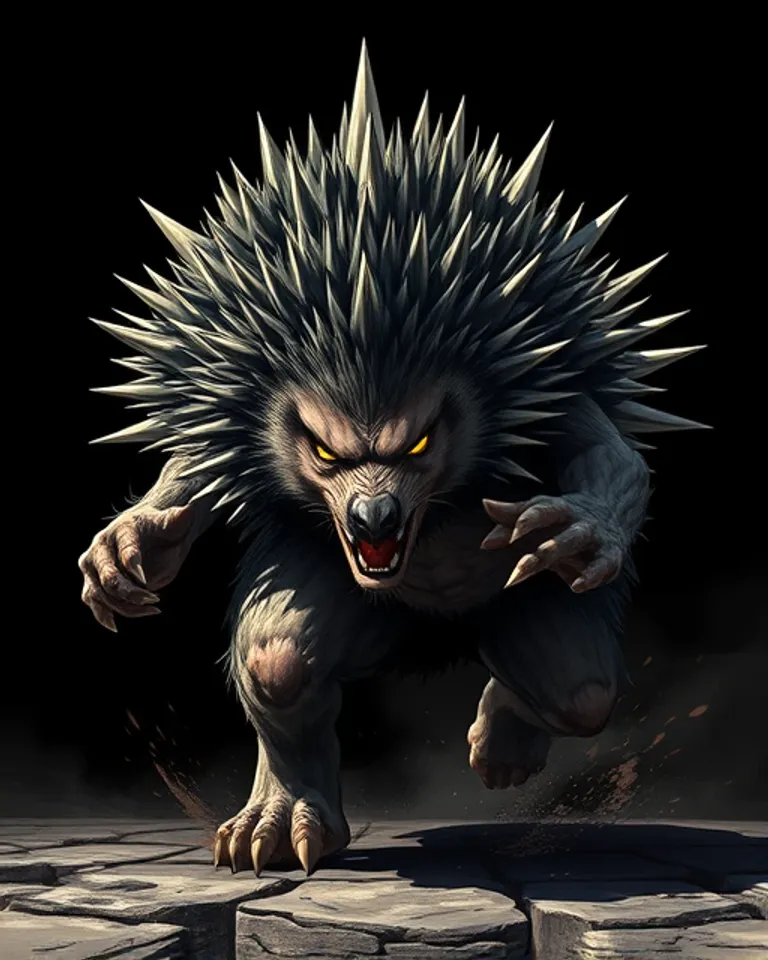 Portrait of Spikey
