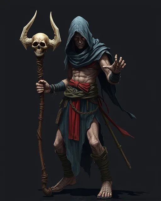 Portrait of Bone Witch