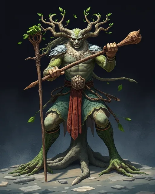 Portrait of Stonemoss Druid