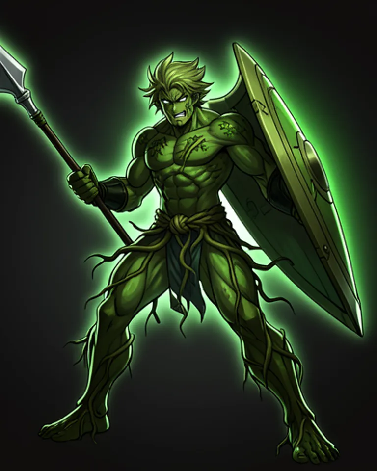 Portrait of The strong 