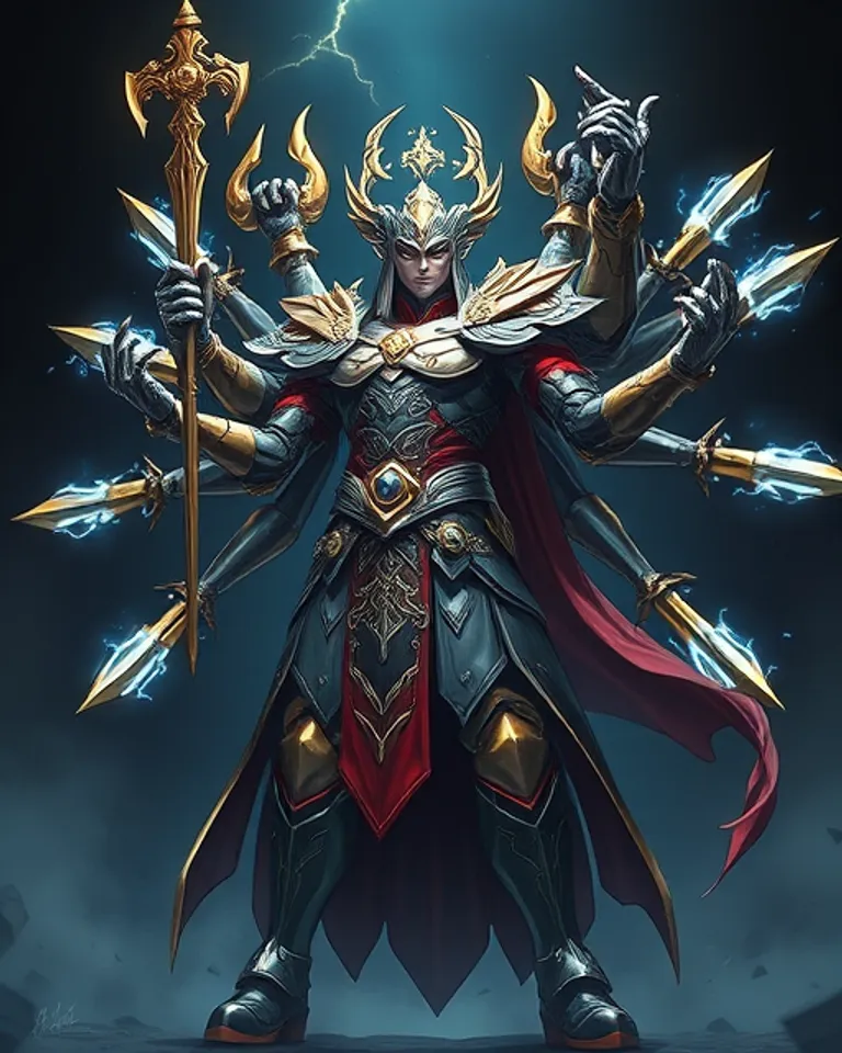 Portrait of EMPEROR OF UNIVERSAL GALACTIC FATE