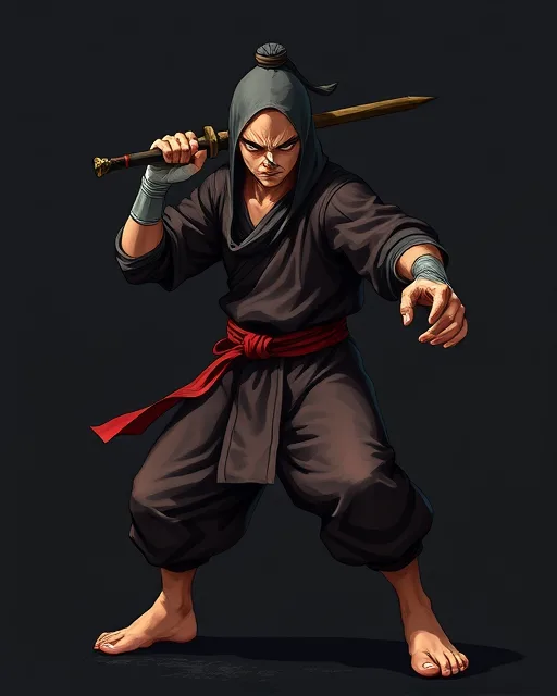 Portrait of Hollow Monk