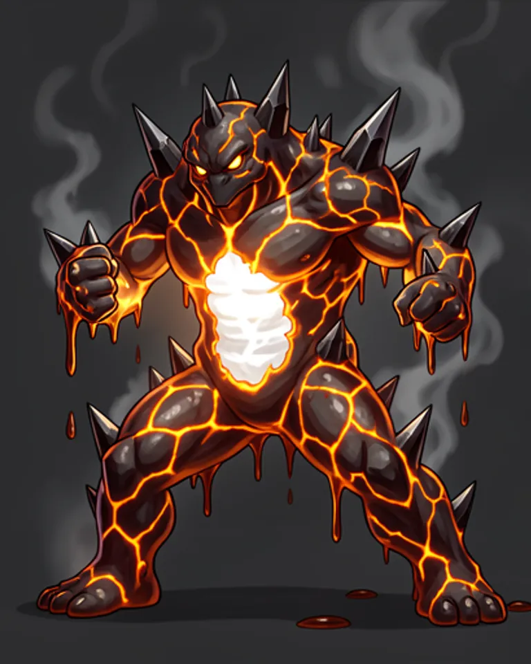 Portrait of Magma Slime
