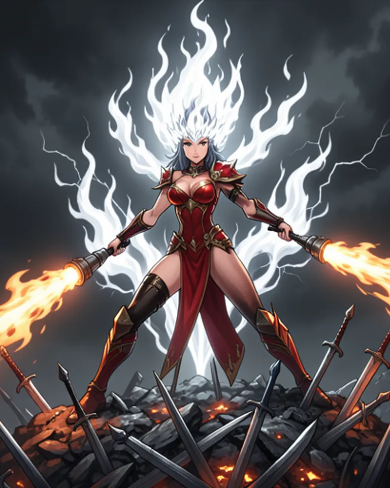 Portrait of The Inferno Empress