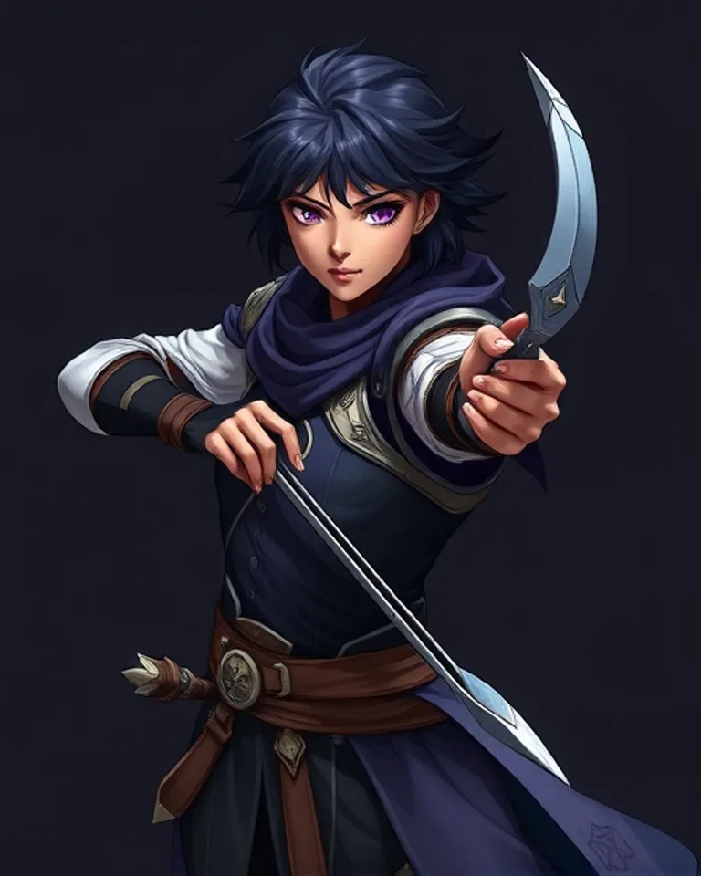 Portrait of Aelar Moonwhisper
