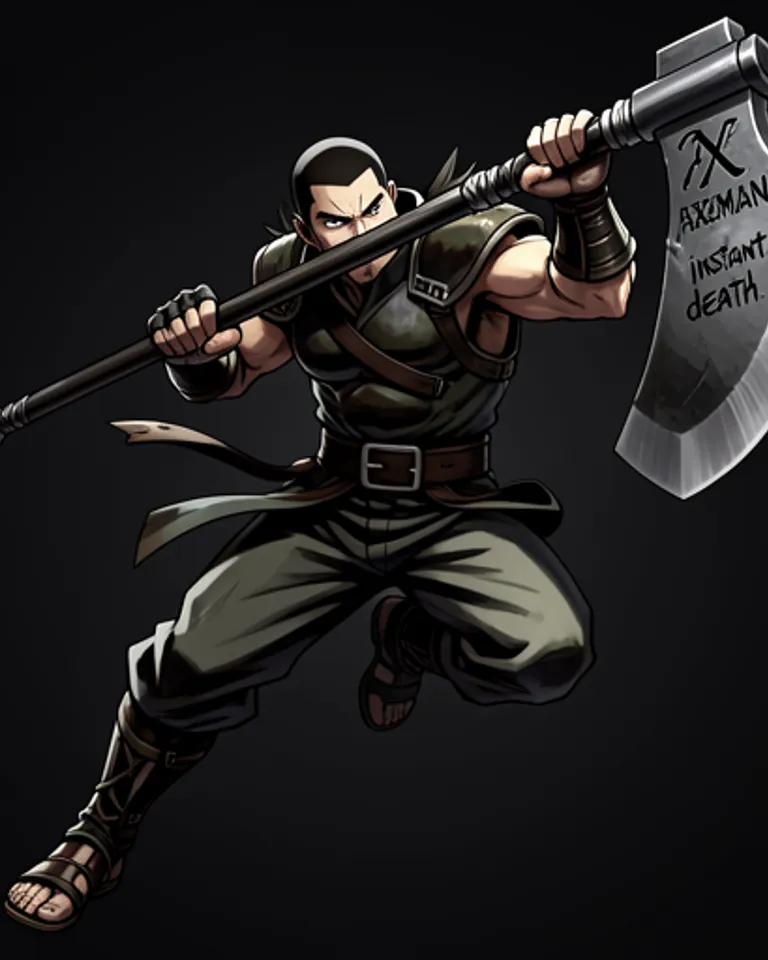 Portrait of Axeman 