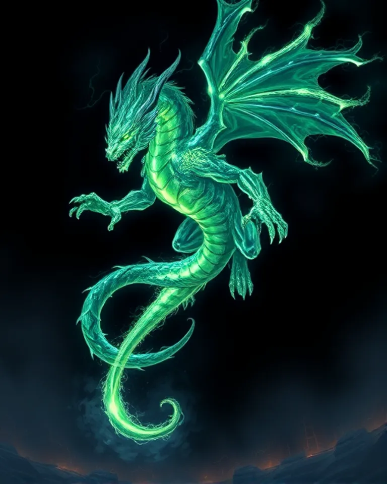 Portrait of Void Dragon 