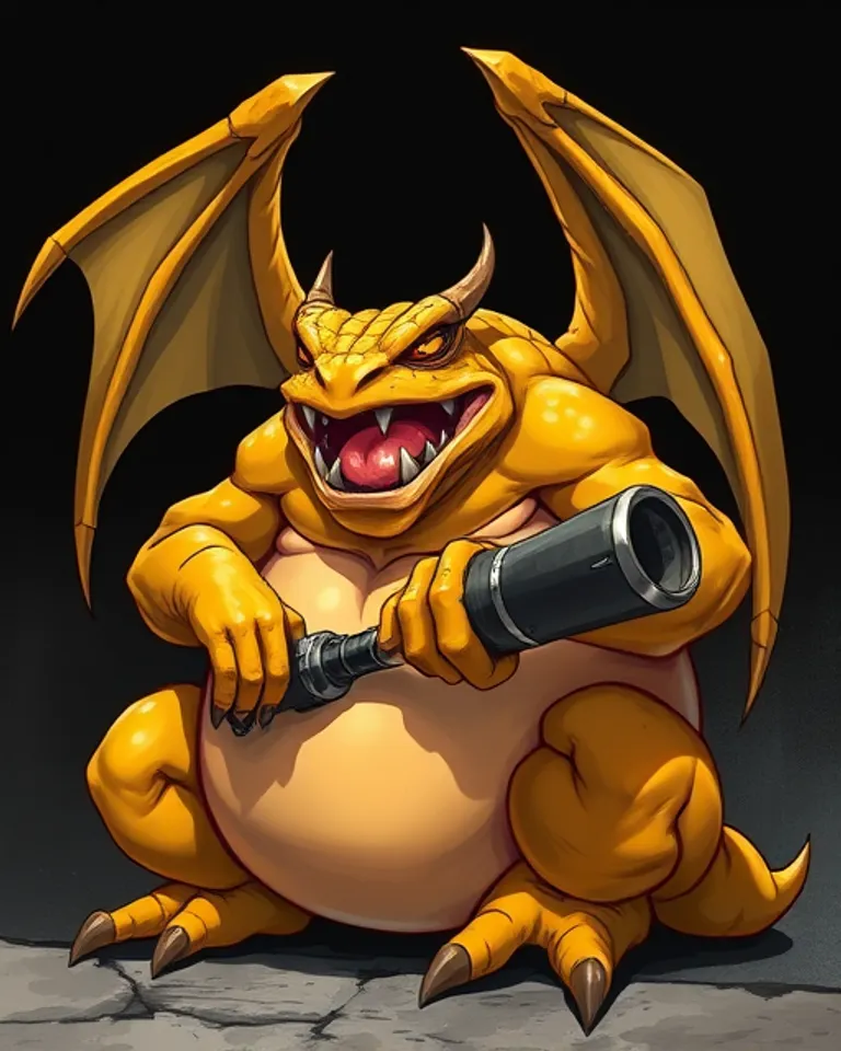 Portrait of Boras, Archdemon of Gluttony