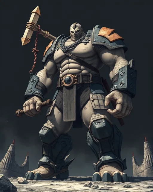 Portrait of Mountain Colossus